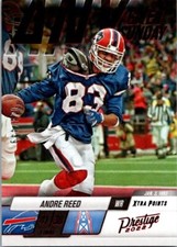 2022 PRESTIGE ANY GIVEN SUNDAY XTRA POINTS RED #18 ANDRE REED 014/449