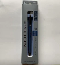 Uni Kurutoga Metal Mechanical Pencil Silent Blue 0.5mm M5-KH W/Box New