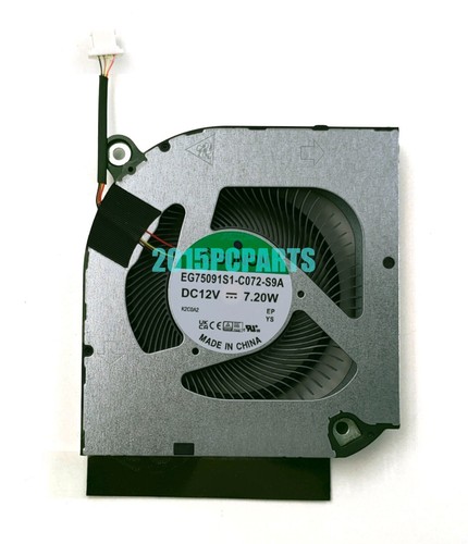 New for Acer Predator Helios 300 PH315-55 PH317-55 PH317-56 CPU Cooling Fan - Picture 2 of 3