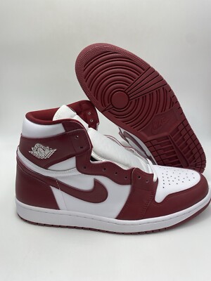 Nike Air Jordan Retro High OG White Team Red Shoes (DZ5485