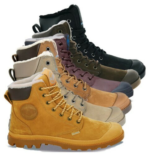 palladium suede boots