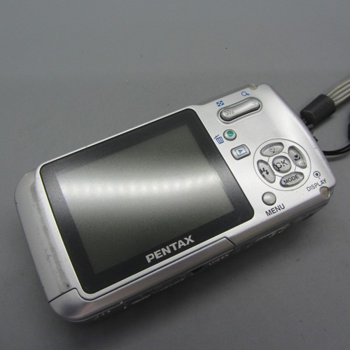 Fotocamera digitale subacquea Pentax Optio W10 6,0 megapixel argento testata - Foto 4 di 6