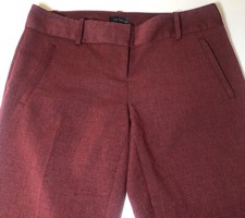THE LIMITED Womens Red Burgundy DRESS PANTS Slacks Size 4