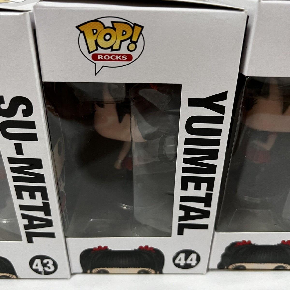 BabyMetal Funko Pop Rocks RARE Su-Metal, Yuimetal & Moametal 3PC