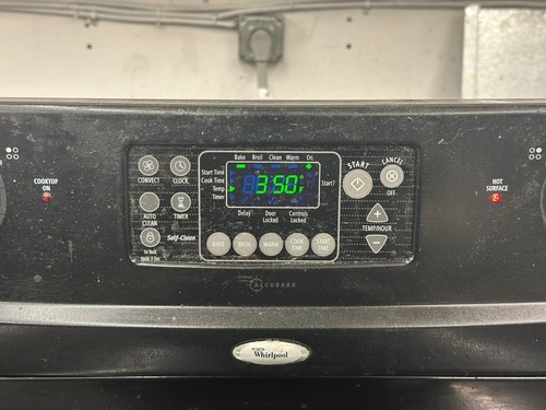 Horno de cocina Whirlpool genuino, tablero de control # 9763089 - Imagen 4 de 6