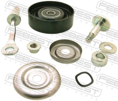FEBEST 0287-J31 Spannrolle, Keilrippenriemen für INFINITI,NISSAN,NISSAN (DFAC)