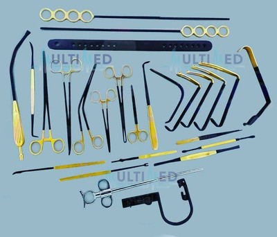 New Tonsillectomy & Adenoidectomy 30 pcs kit Surgical Instruments Set