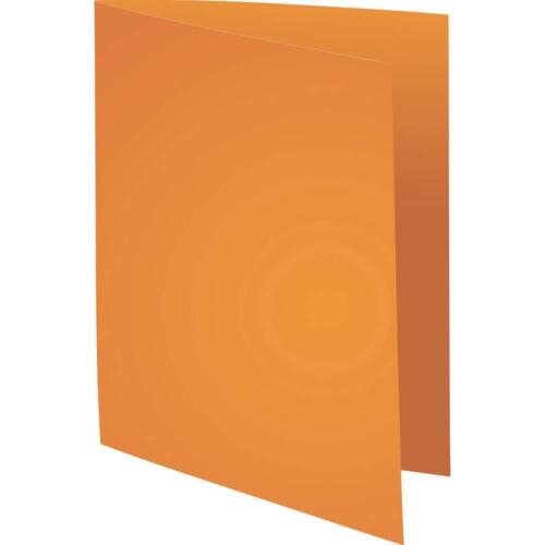 EXACOMPTA Aktendeckel SUPER 250 DIN A4 orange 100 Aktendeckel - Bild 1 von 1