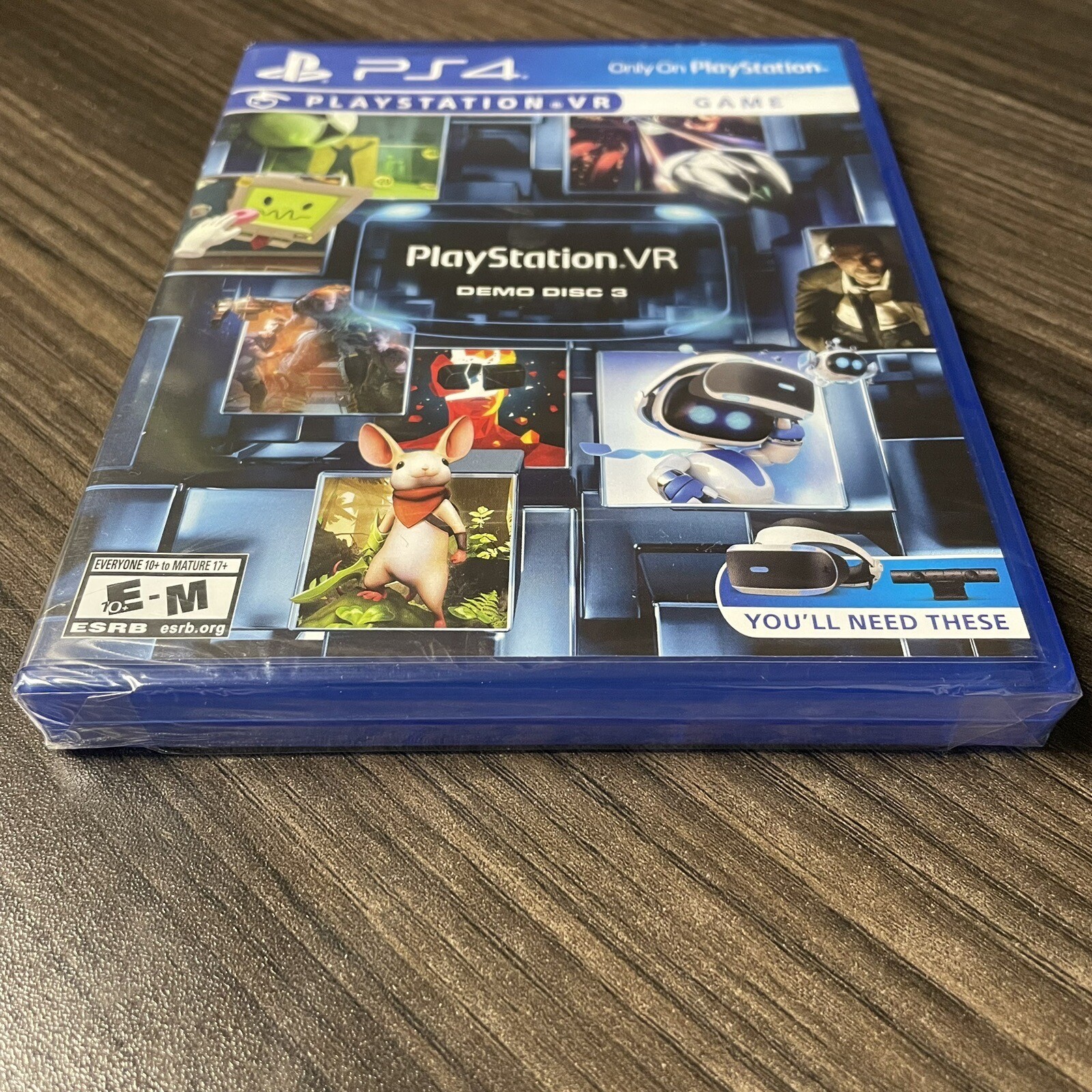 PlayStation VR Demo Disc PS4 Brand New Factory Sealed