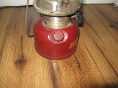 VTG 1988 Red Coleman Adjustable One Mantle 286A-700 Lantern