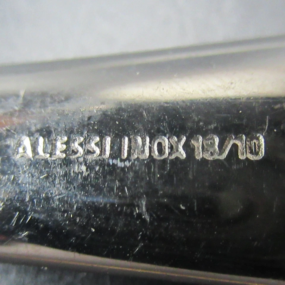 Alessi Edelstahl Löffel Serie Nuovo Milano Ettore Sotsass Design 19,5cm - Bild 4 von 4