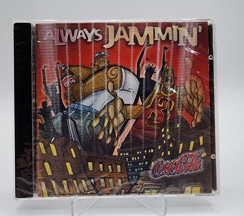 COCA COLA CD Always Jammin Rap CD KBXX Radio PROMOTIONAL Lenticular ...