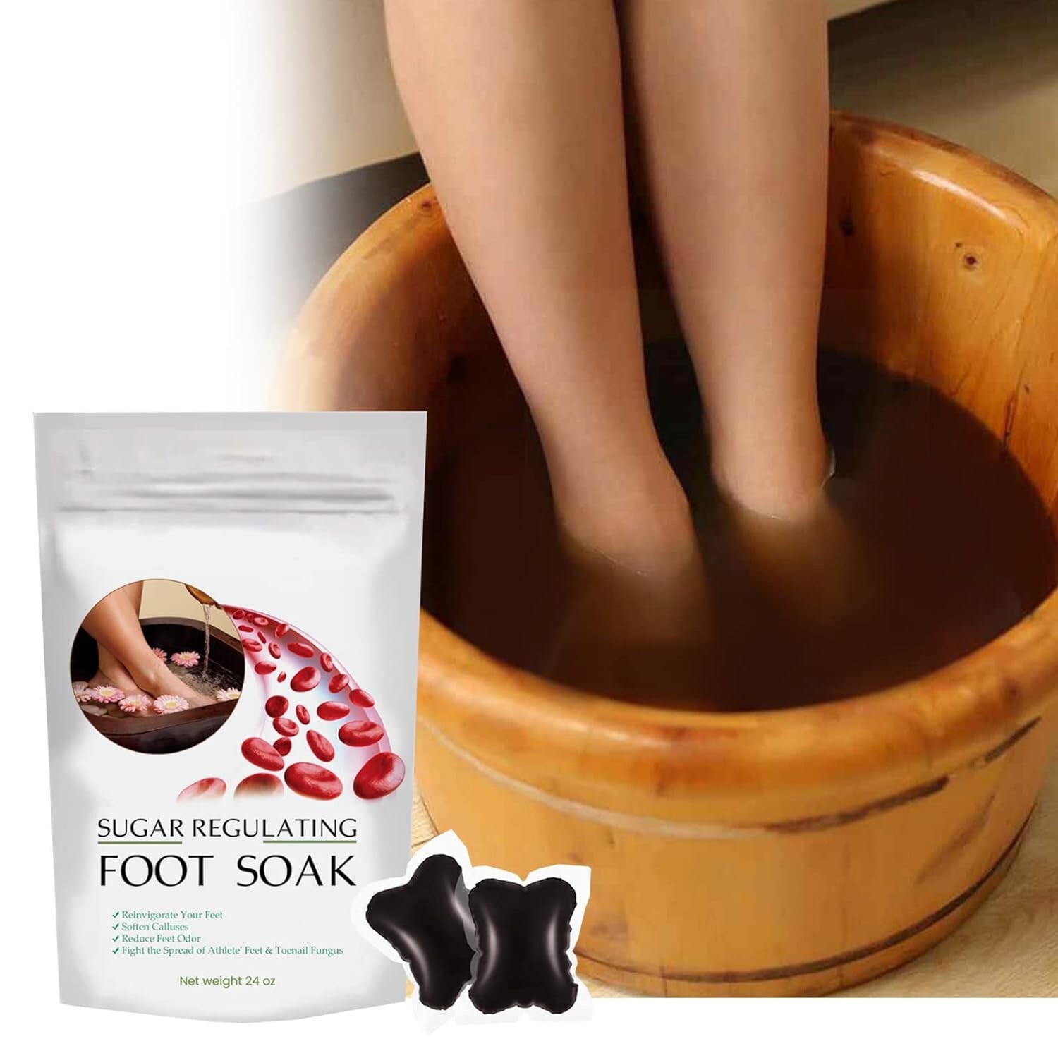 20Pcs Herbal Detox&Shaping Cleansing Foot Soak Beads，2023 New Body