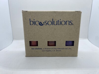Bio Solutions Bio Nail Lacquer   Gorgeous, Notorious & Femme Fatale   Set Of 3