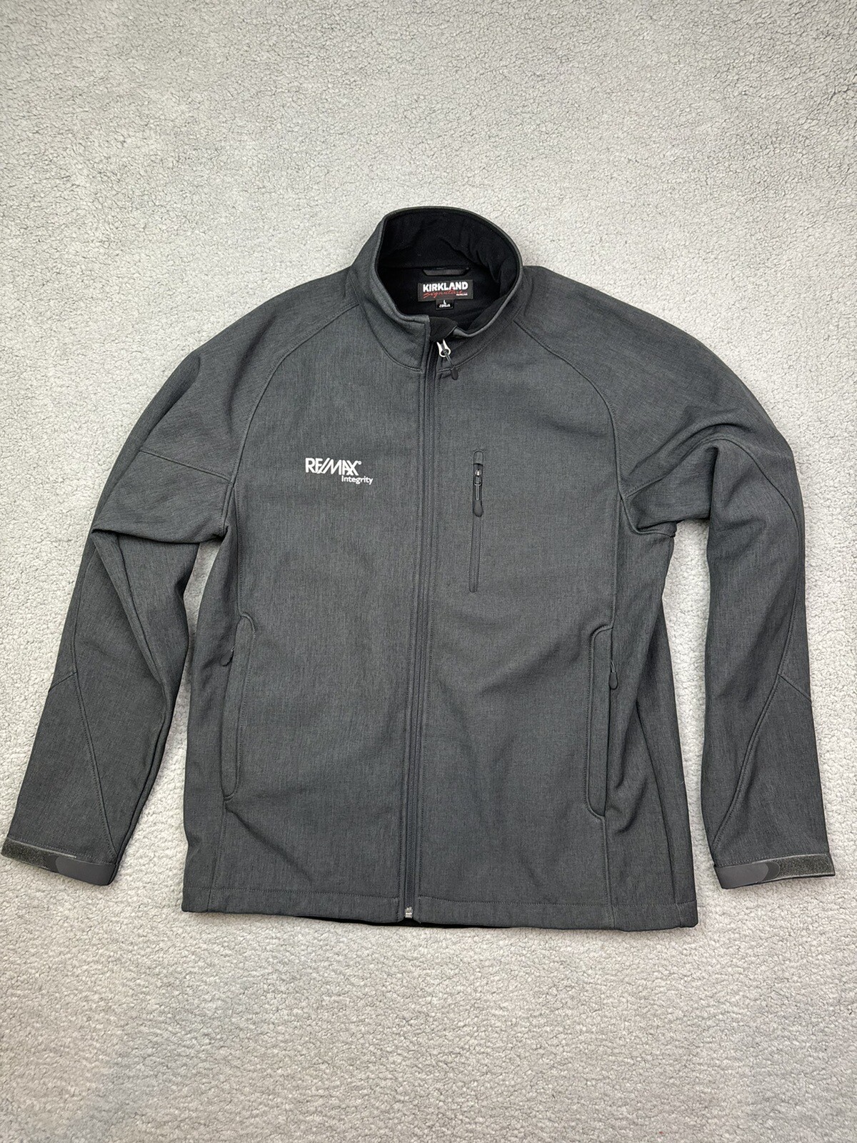 Remax men’s jacket gray real estate realtor winter Large | eBay