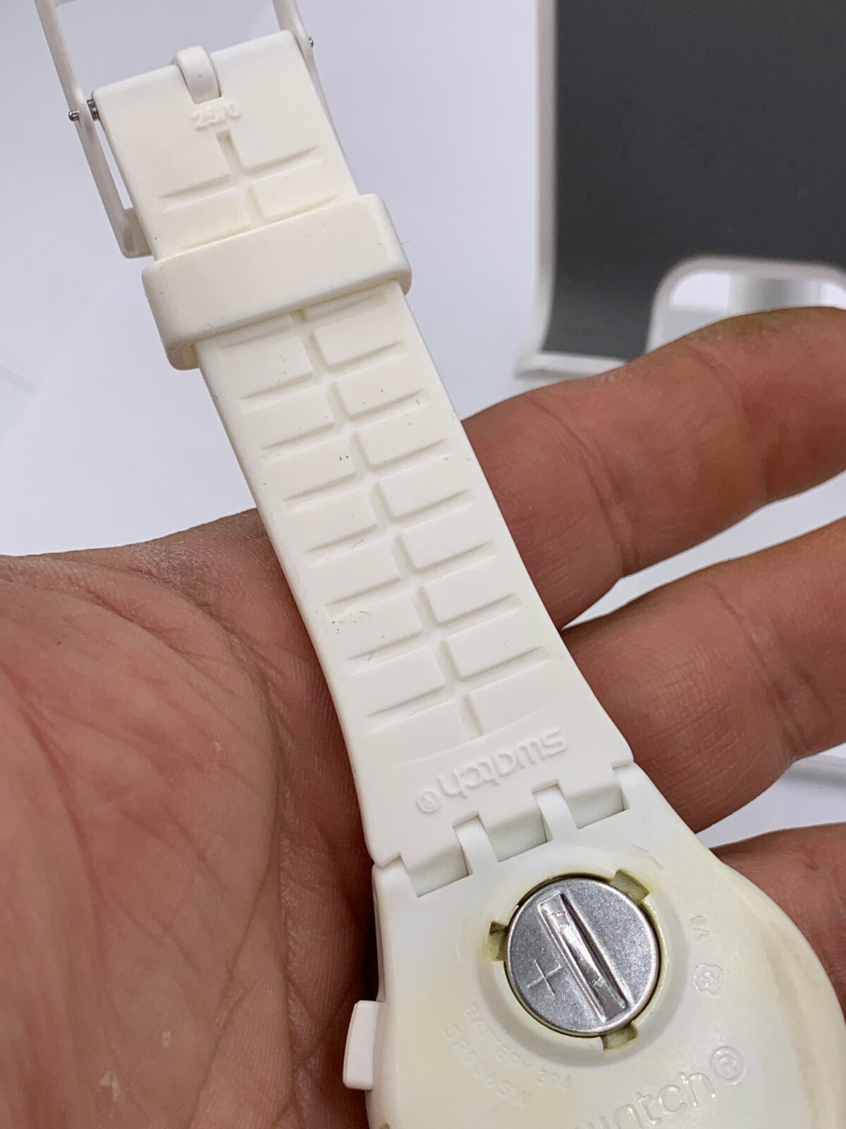 Swatch Watch Chronograph Basic White SUSW400 Date… - image 6