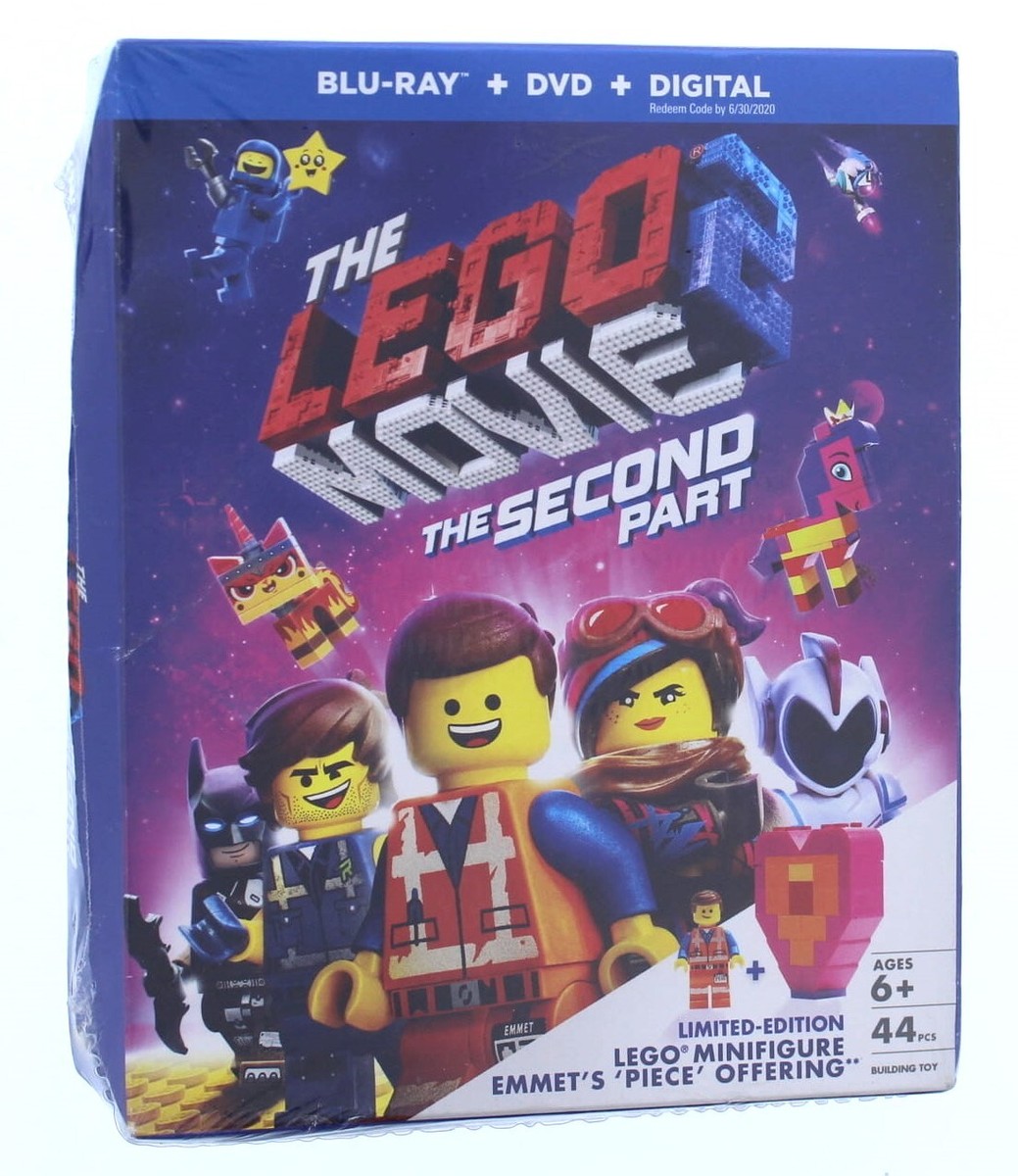 The Lego Movie The Second Part Blu-Ray DVD Includes Lego Mini