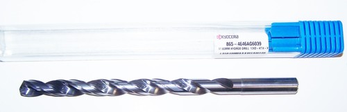 11.8mm (.4646") CARBIDE DRILL WITH INTERNAL COOLANT HOLES KYOCERA 865-4646AG6039 - Picture 4 of 6