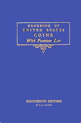 💰  SALE! HANDBOOK OF U.S. COINS by R.S. Yeoman, 18th Ed, 1961, Excellent Cond