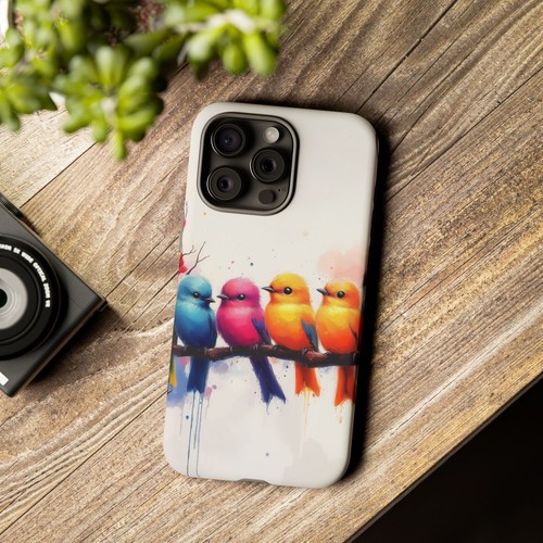 For iPhone | Samsung Galaxy | Pixel Phone Case - Colorful Vibrant Birds - 第 39/256 張圖片