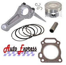 New Piston & Rings and Connecting Rod with Head Gasket Fits Honda GX240 8HP
