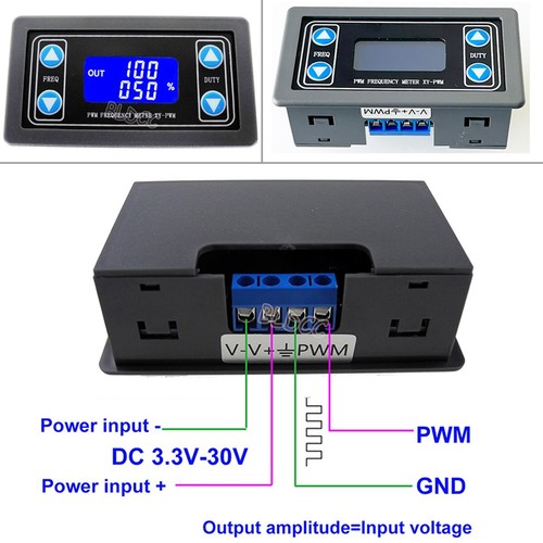 DC12V 60W High Flow Engine Auxiliary Circulation Pump + LCD PWM Signal Generator - Picture 12 of 12