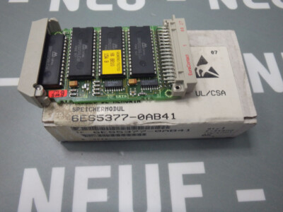 6ES53770AB41 - SIEMENS - 6ES5377-0AB41 / 128 KB Speicher Submode Karte NEU