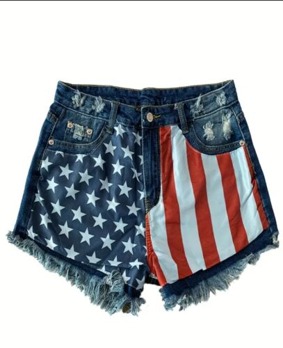 Stars & Stripes Shorts (L) - Picture 3 of 6