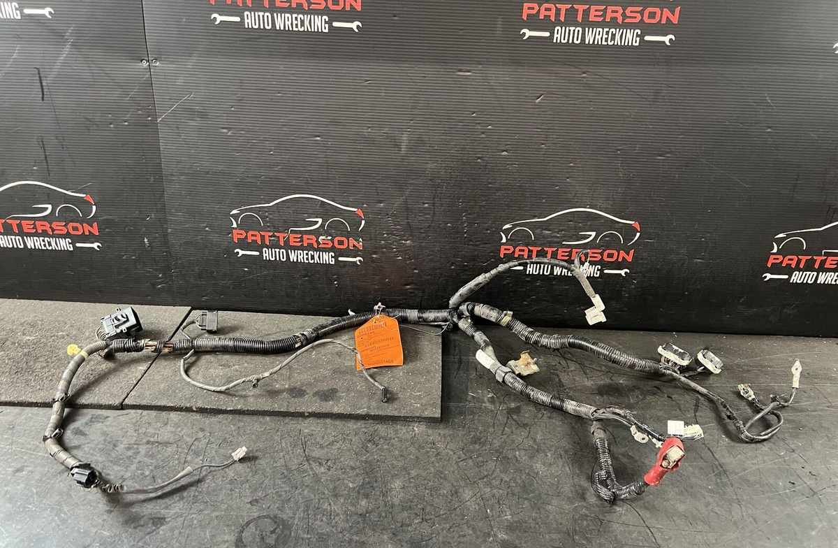 12 MAZDA CX9 ENGINE MOTOR ELECTRICAL WIRE WIRING HARNESS 4/26/12