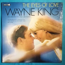 THE EYES OF LOVE WAYNE KING HUDSON'S DETROIT DECCA VINTAGE VINYL LP RECORD 12"