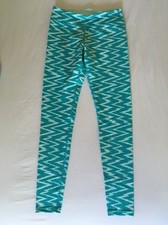 Ivivva Rhythmic Tight Pant Green Size 14 Lululemon Sz 4