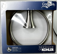 Kohler R13435-BN Vibrant Brushed Nickel Coralais Round Towel Ring NEW