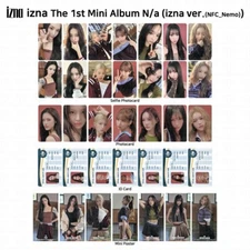 IZNA The 1st Mini Album N/a NFC_Nemo ver Official Selfie Photocard ID Card KPOP