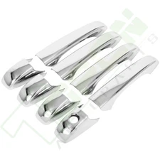 Fits 2008-2011 Dodge Avenger WO/ SMARTKEY Door Handle Cover Chrome Left Right