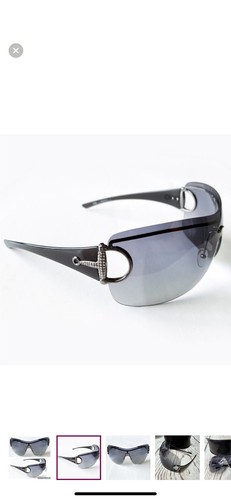 Gucci Grey GG 2711/S Horsebit Shield Sunglasses - Picture 2 of 12