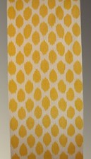 11 Yard HAND MADE UZBEK Natural SILK IKAT ADRAS FABRIC 7870