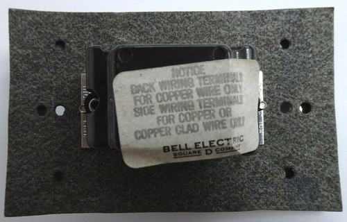 Bell Deluxe Weatherproof Flush Lever Switch Three Way 10A–125v Marine Green NOS - Picture 6 of 12