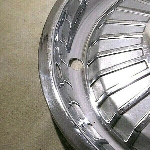 DESOTO FIREDOME, FIREFLITE, FIRESWEEP, 15", 1959, SET OF 2, WHEEL COVERS, OEM - Image 4 of 4