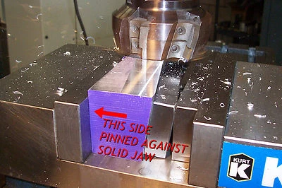 AMKAT FOR BRIDGEPORT TYPE MILLS QUADRALLEL-Mill Workholding Tool for Machinist Bridgeport CNC Vise Vice Jaw KURT