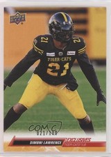 2023 Upper Deck CFL Exclusives 21/100 Simoni Lawrence #96 g9x