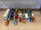 Vintage Diecast Vehicle Job Lot Bus Trucks Cars Matchbox Corgi Majorette 983