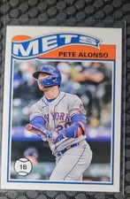 2021 Topps UK Edition - 1978-79 Redux Pete Alonso #SR-18