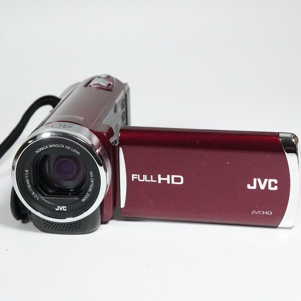 JVC Victor Everio GZ-E117-R Digital Video Camera Camcorder Red