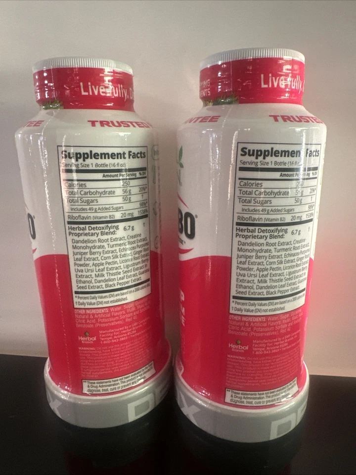 Pacote com 2 - Suplemento de ervas tropicais Herbal Clean QCarbo16 fl oz 16 - Imagem 2 de 4