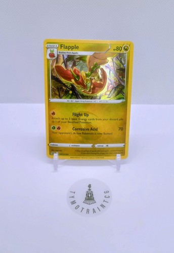 Pokemon - Flapple SWSH 189 - Sword & Shield Black Star Promo Cosmos Holo