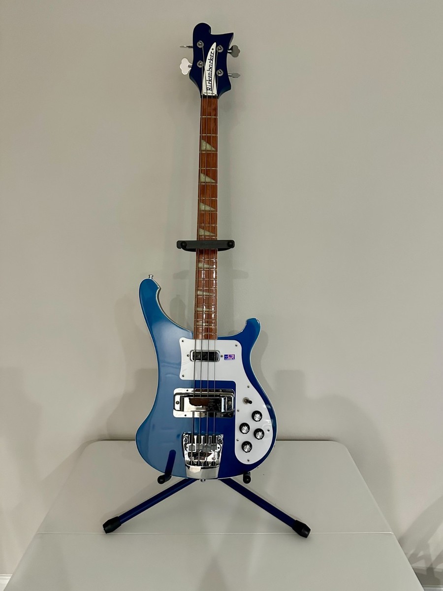 Rickenbacker 4003 エレキベース ブルー 2006 Rickenbacker 4003S Electric Bass Guitar – Midnight Blue