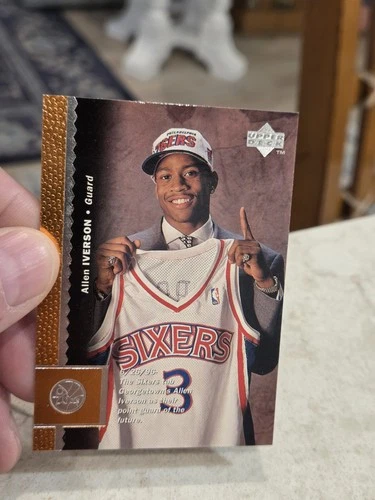 1996 97 Upper Deck Rookie #91 Allen Iverson Philadelphia 76ers