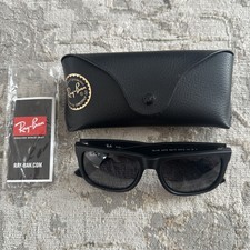 Ray Ban JUSTIN black/grey gradient RB4165 622/t3 54mm Polarized sunglasses LN