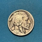 (1) Beautiful Antique 1921-P Buffalo/Indian Head Nickel CHOICE G-GOOD