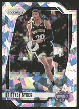 2024 Panini Prizm WNBA #80 Brittney Sykes Ice Prizms